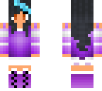 aphmau with blue stripe
