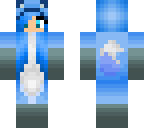 blue fox girl