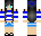 blue girl