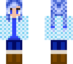 blue girl
