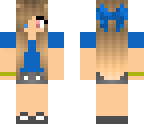 blue girl
