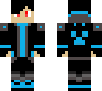blue man