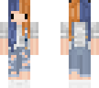 chibi in overalls