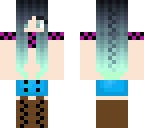 cyan girl