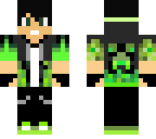 green hacker cool guy