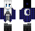 ocean\'s clothes 2 blue flannel