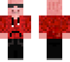 pig im dark red