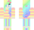 rainbow girl