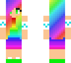 rainbow girl