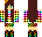 rainbow girl edit