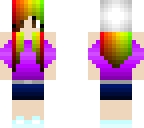 rainbow hair