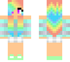 rainbow skin edit