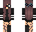 shaddow with glasses