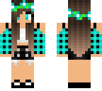 teal girl edit