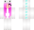 white dino pink