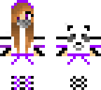 white panda girl assassin