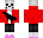 altered red jacket sans