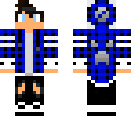 blue ass guy