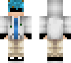blue haired creeper boy