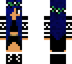 blue haired girl edited