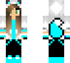 blue wolf girl