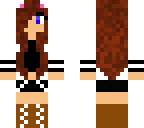 brunette girl   my first skin