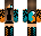 fire and ice wolf girl