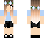 layered bikini girl