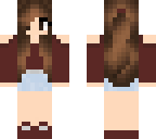 pretty burgundy girl