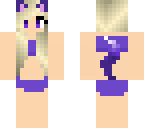 purple bikini