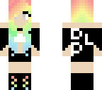 rainbow girl