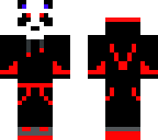 red gaming panda