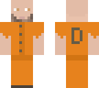Scp class D | Minecraft Skin