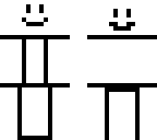 the smiley face
