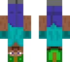 upside down steve wearing green cap