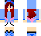 blue and red