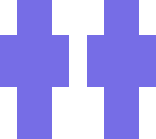 blue and white