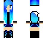 blue fire fox girl  edited