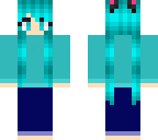 casual miku hatsune