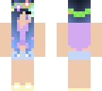 cute summer girl skin