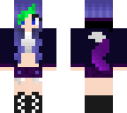dottie with green strip