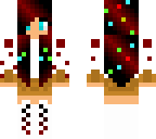 edit of devil cake girl