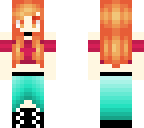 flame edited skin