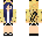 ocelot girl with blue hair 