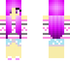 purple wolf girl twin 1