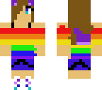 ranbow wolf girl
