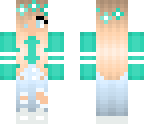 sea foam green girl original