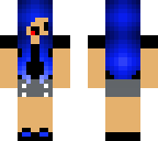 blue girl