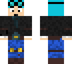 blue hair dantdm
