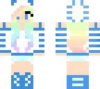 blue tiger girl
